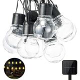 OEM Solar 10LED Ampül 8 Mod 3.5mt Güneş Enerjili Dış Bahçe Aydınlatma Dekorasyon Günışığı