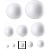 OEM Strafor Köpük Top 4 cm 20 Adet Köpük Top Küre Toplar Yuvarlak Strafor Köpük Top Okul Deney Hobi Sanat