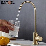OEM Su Arıtma Musluğu Mat Gold Yeni Ankastre Model Ithal 5 Yıl Garantili