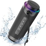 OEM T7 Taşınabilir Bluetooth Hoparlör 360° Surround Ses, Uygulama Üzerinden Özel Eq, Ipx7 Su Geçirmez, Çift Eşleştirme, LED Işık, Bluetooth 5.3, Döner Ses Kontrolü, Micro Sd/tf Kart