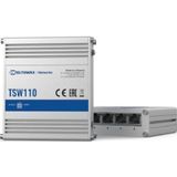 Oem Teltonika TE-TSW110 5 Port Gigabit L2 Yönetilemez Ethernet Switch