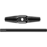 OEM Ters Dişli Kılavuz Boru Sökme Aparatı – 1/2" ve 3/4" Hasarlı, Paslı Boru &amp; Kırık Vida Çıkarıcı Spiral Seti, Metal Geri Sarma Anahtarı, Iç Diş Temizleme ve Kılavuz Düzeltme Aleti