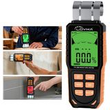 OEM TR-300 Ahşap ve Yapı Malzemesi Nem Ölçer Kumaş, Kıyafet, Halı, Deri ve Kağıt Nem Ölçer