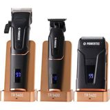 OEM TR-5400 Saç & Sakal & Günlük Tıraş & Ense Çizim Profesyonel Berber Tıraş Makinesi 3'lü Set