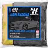 OEM - Ultra Kalın Mikrofiber Oto Araba Yıkama Kurulama Havlusu 70X50 Cm, Büyük Boy Çift Katlı Araç Kurutma Bezi