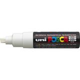 OEM Unı-Ball Marker Kalem Pc-8k Beyaz - Tek Kalem