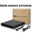 Oem Usb Sata Harici Dvd Rw Writer Kutusu 12.7 Mm