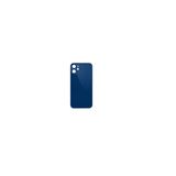 OEM Uyumlu İphone 12 Mini Arka Kapak Lazer Kesim ( Pil Kapağı ) Cam -Mavi