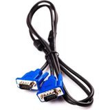 Oem VGA Kablosu 1.5 Metre Monitör Projeksiyon LCD Görüntü Kablosu