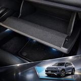 OEM Volkswagen Tiguan 2024 Sonrası Uyumlu Konfor Seti – Kapı Cepleri, Torpido ve Konsol Için Kaymaz Araç Içi Saklama Alanı Kaplama | Gürültü Önleyici Organizer Aksesuar - Siyah