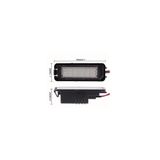 OEM VW GOLF 5/6/7 3D0943021A Canbus için 2 Parçalı Arka LED Plaka Lambası Montaj Kiti VAG VW