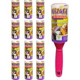 OEM Wizard Tüy Toplayıcı 12 Li Yedek Rulo Aparat - Pembe