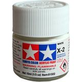 OEM X-2 White Parlak Akrilik Boya (10 Ml) - Belirtilmemiş