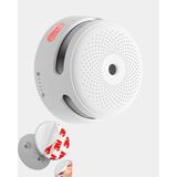 OEM X-Sense Mini Duman Dedektörü, 10 Yıl Pil ve Sensör Ömrü, Manyetik Tutuculu, Fotoelektrik Yangın Dedektörü, Test/sessize Alma Tuşlu, XS01, 1 Adet