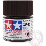 OEM Xf-10 Flat Brown Mat Akrilik Boya (10 Ml) - Belirtilmemiş