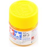 OEM Xf-3 Flat Yellow Mat Akrilik Boya (10 Ml) - Sarı