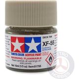 OEM Xf-55 Deck Tan Mat Akrilik Boya (10 Ml) - Belirtilmemiş