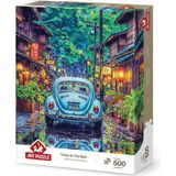 OEM Yağmur Altında Tokyo 500 Parça Puzzle