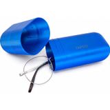 Oem Yapı3D Mavi Gözlük Kutusu Sert Plastik Gözlük Kılıfı Taşıma Saklama Kabı Koruyucu Organizer