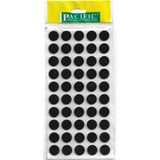 OEM Yuvarlak Yapışkanlı Sandalye Koltuk Mobilya Ayak Keçesi Felt 18 mm Siyah
