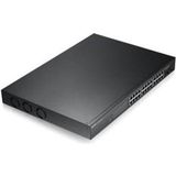 OEM Zyxel 24 Port Poe+ 10-100-1000 Mbps Yönetilebilir Switch Gigabit Poe 170W Switch