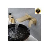 Oemn Banyo Bataryası Küvet Jakuzi Lavabo Ankastre Mat Gold Yeni Şelale 7 Yıl Garantili Sıva Altı Dahil