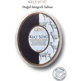 Oens Keçi Sütü Özlü Doğal Süngerli Sabun Yumuşatıcı ve Besleyici Cilt Temizleyici 120G - 1 Adet