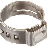 Oetıker Tip Ince Ayarlı Paslanmaz Çelik Kelepçe 7,50mm 10'lu Paket