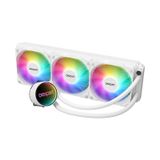 Oexpert Beyaz Intel Amd Destekli Rgb Fanlı Cpu İşlemci 360mm Sıvı Soğutma