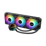 Oexpert Siyah Intel Amd Destekli Rgb Fanlı Cpu İşlemci 360mm Sıvı Soğutma