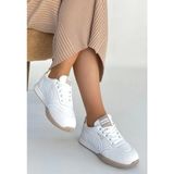 OEY Fashions Tawen Beyaz Cilt Bağcıklı Spor Ayakkabı - Çok Renkli