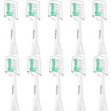 Ofashu Philips Sonicare ProtectiveClean DiamondClean HX9023 için Elektrikli Diş Fırçası Yedek Başlıkları, 10'lu Paket