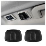 OFBAND 2 ADET Çatı Araba Kancaları, Çantalar ve Çantalar için Araba Kancaları Volvo XC40 XC60 XC90 S60 S90 V60 V90 ile Uyumlu, Giysiler, Çantalar, Şemsiyeler Asmak için Araba Essentials Ceket Kancaları (Siyah/2 adet)