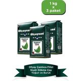 Ofçay Çamlıca Filizi 3 kg Siyah Çay Yoğun Demli Aromasıyla Keyifli Içim - 1 kg