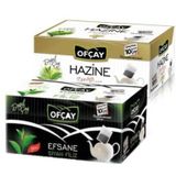 Ofçay Efsane Siyah Filiz Demlik Poşet + Hazine Zengin Demlik Poşet Çay 2'li 30 x 15 G