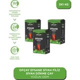 Ofçay Efsane Siyah Filiz Dökme Çay 3 kg Yoğun Dem Özelliğiyle Taze Siyah Çay Aroması