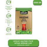 Ofçay Hazine Filiz Siyah Dökme Çay 1000 gr Taze Paketlenmiş Zengin Aromalı
