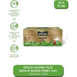 Ofçay Hazine Zengin Dem Demlik Süzen Poşet Çay 15 gr 30 Adet Veya 8 gr 60 Adet