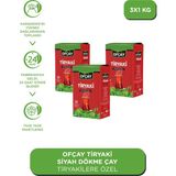 Ofçay Tiryaki Dökme Siyah Çay 3 kg Aromalı ve Kaliteli Çay Deneyimi