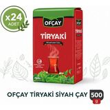Ofçay Tiryaki Dökme Siyah Çay 500 G-24\'lü Koli - 24 kg