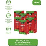 Ofçay Tiryaki Dökme Siyah Çay 6 kg Karadeniz Dağlarından Toplanmış Taze Ambalajda