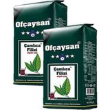 Ofçaysan 1 kg Çamlıca Filiz Siyah Çayı 500 gr x 2 Paket Menşei Türkiye ile Özel Aroma