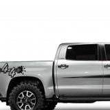 Off Road 4X4 Arazi Aracı Lastik İzi Oto Sticker