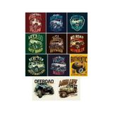 Off Road 4x4 Sticker Set 11 Parça Telefon, Tablet, Defter, Laptop Sticker