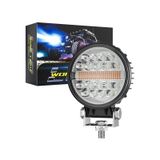 Off Road Çakarlı Drl Gündüz Led Yuvarlak Çalışma Lambası Traktör Tekne Tır Kamyon Atv Spot Sis Farı