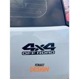 Off Road Jdm Araba Motosiklet Cam Etiket Sticker 18X5 cm - Standart