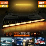 Off Road Lambası Cree 90cm Turuncu 32 Led 160w Kumandalı Çakar İkaz Lamba