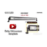 Off Road Led Bar Turuncu Flaşlı Düz 3 Sıra 110 Cm 144 Led 540 Wat (448266067)