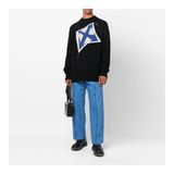 Off-White Erkek Kazak OMHE125F22KNI0021045 - 001-Siyah - L