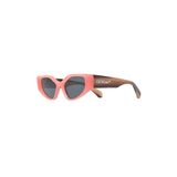 Off White Gözlük Memphis Oeri063 Cat Eye Pembe Kadın Güneş Gözlüğü